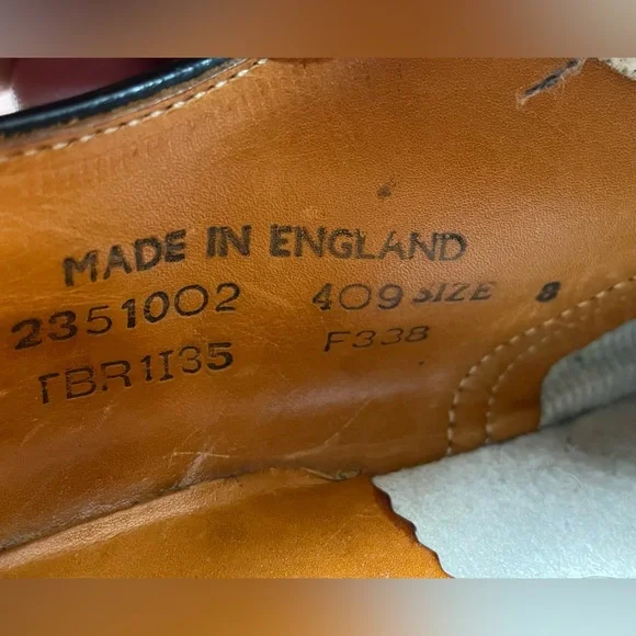 Tred Air Leather Flames Low Shoes Men’s Sz 8 Lace Up Black TredAir England - Picture 8 of 16